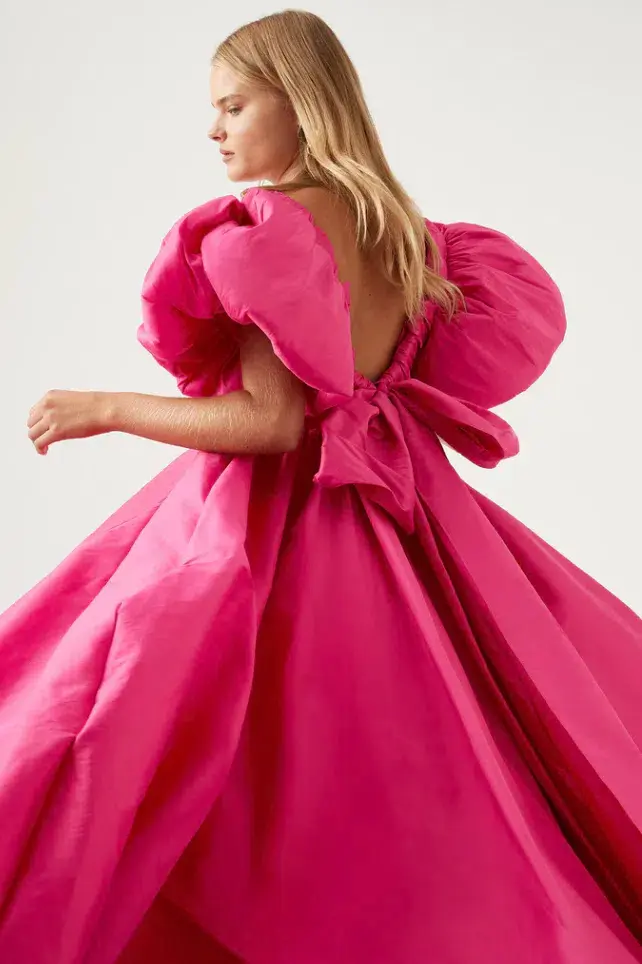 Aje Manifestation Gown Fuchsia Pink Size AU 10 - Image 3