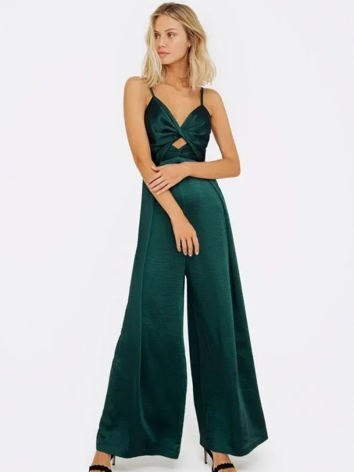 Sheike Willow Jumpsuit Green Size AU 10 - Image 1