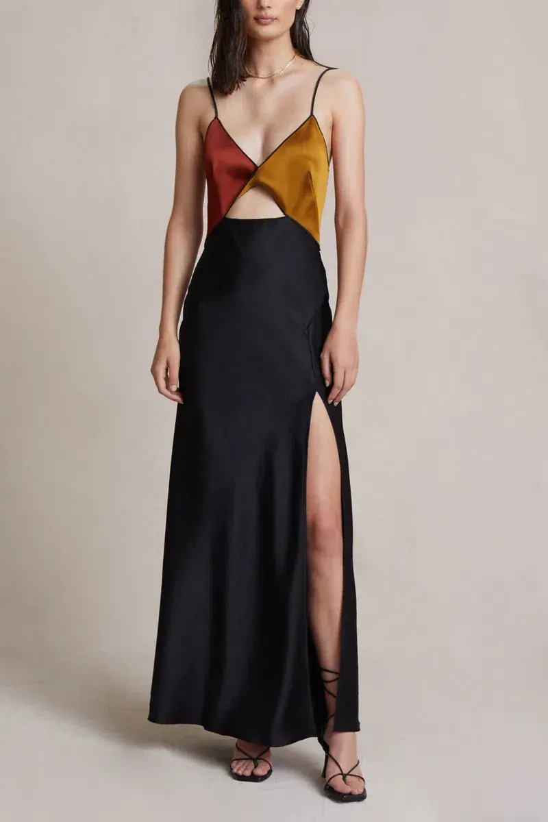 Bec & Bridge Lazar Midi Dress Black Size 10 - Image 1