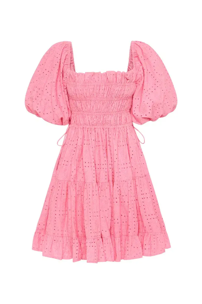 Palm Noosa Kub Dress Pink Size AU 12  - Image 3