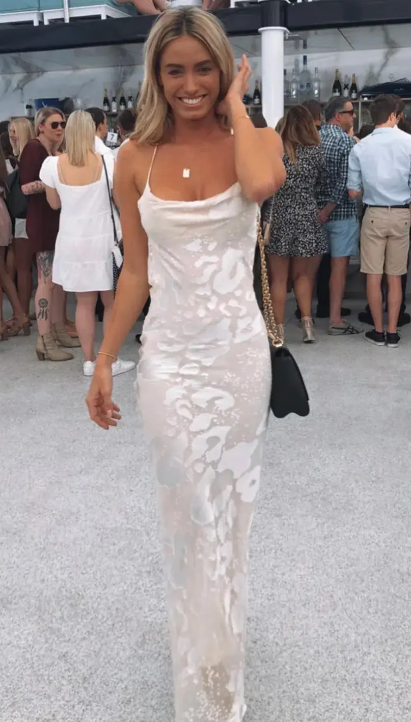 Rat & Boa Primrose Dress White Size Small / AU 8 for rent on The Volte - main image