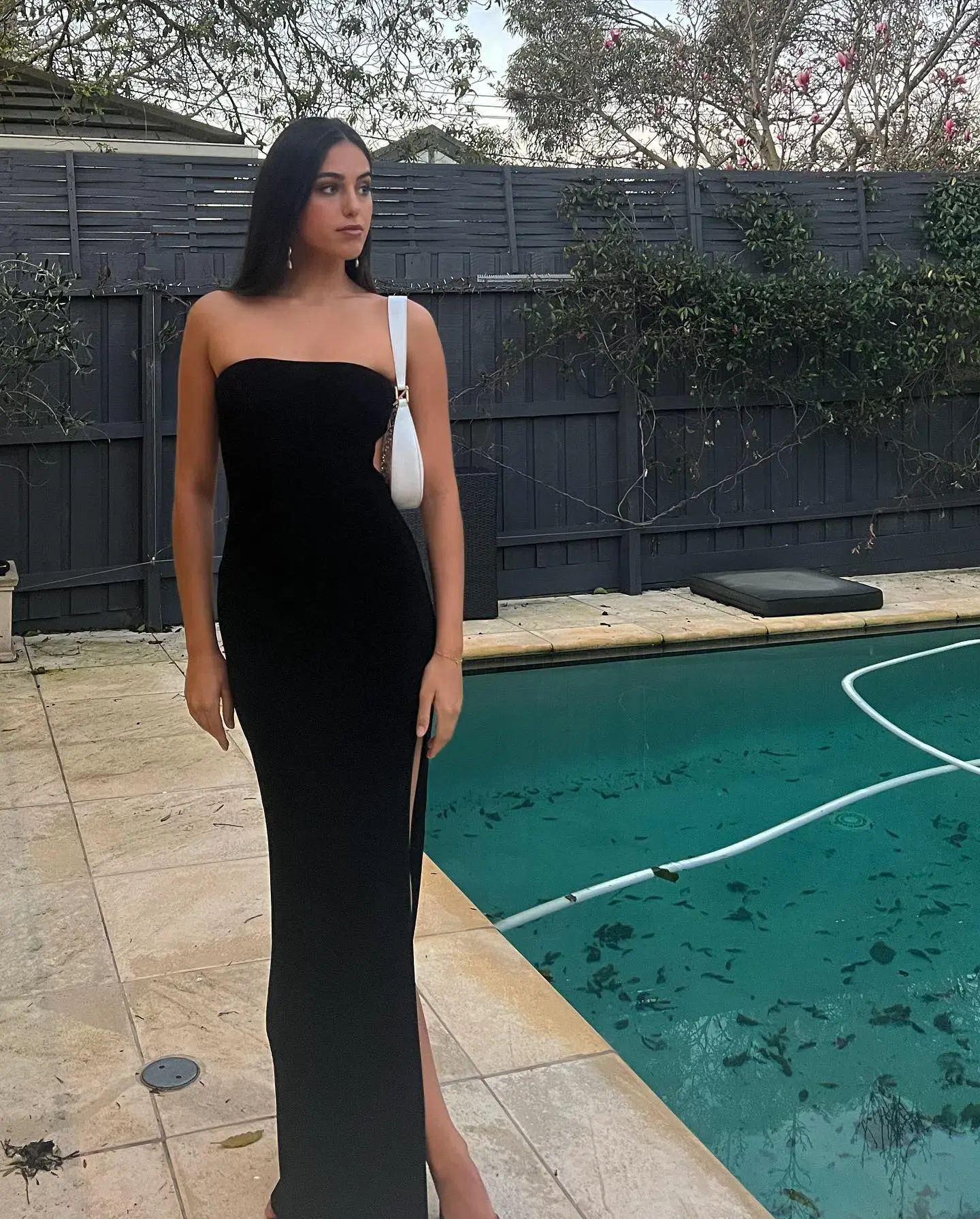 Aya Muse Alder Dress Black Size AU 6 - Image 3