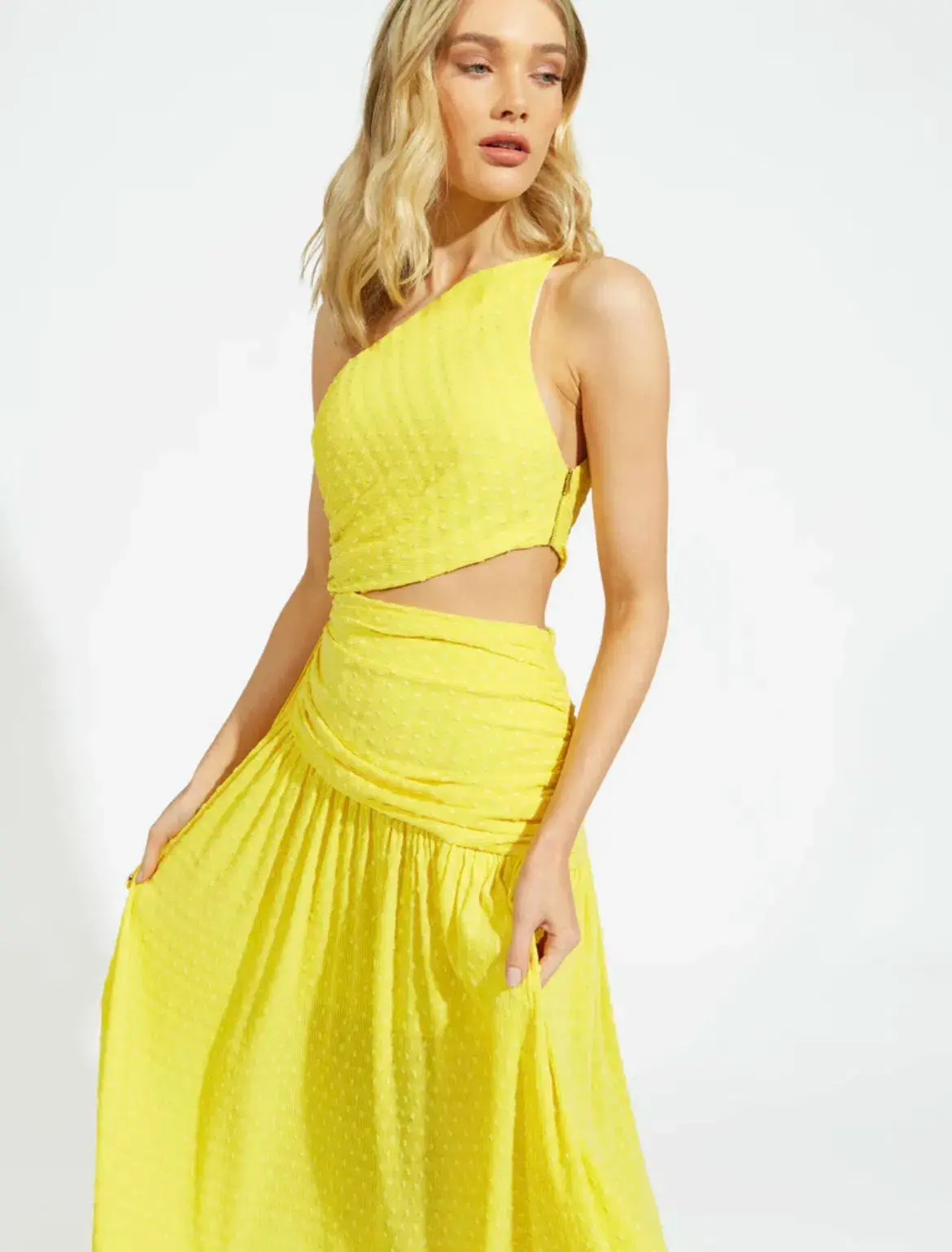 Alice McCall Lolita Maxi Dress Mango Yellow Size AU 10 - Image 5