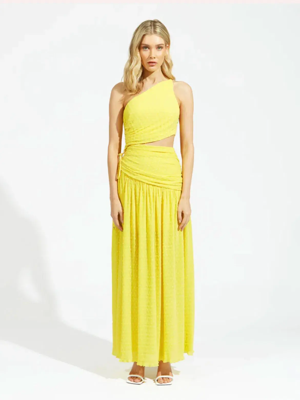 Alice McCall Lolita Maxi Dress Mango Yellow Size AU 10 - Image 1