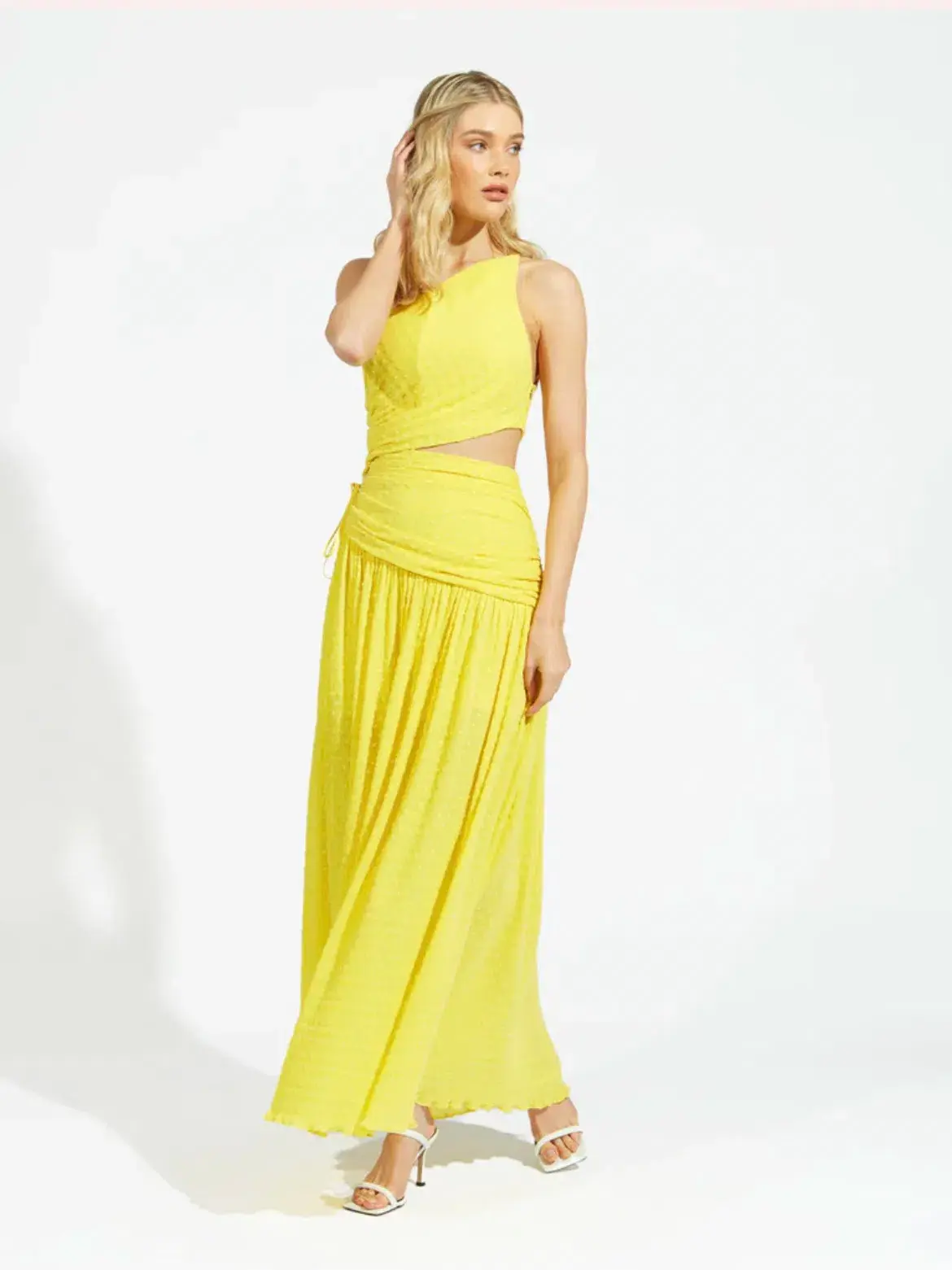 Alice McCall Lolita Maxi Dress Mango Yellow Size AU 10 - Image 6