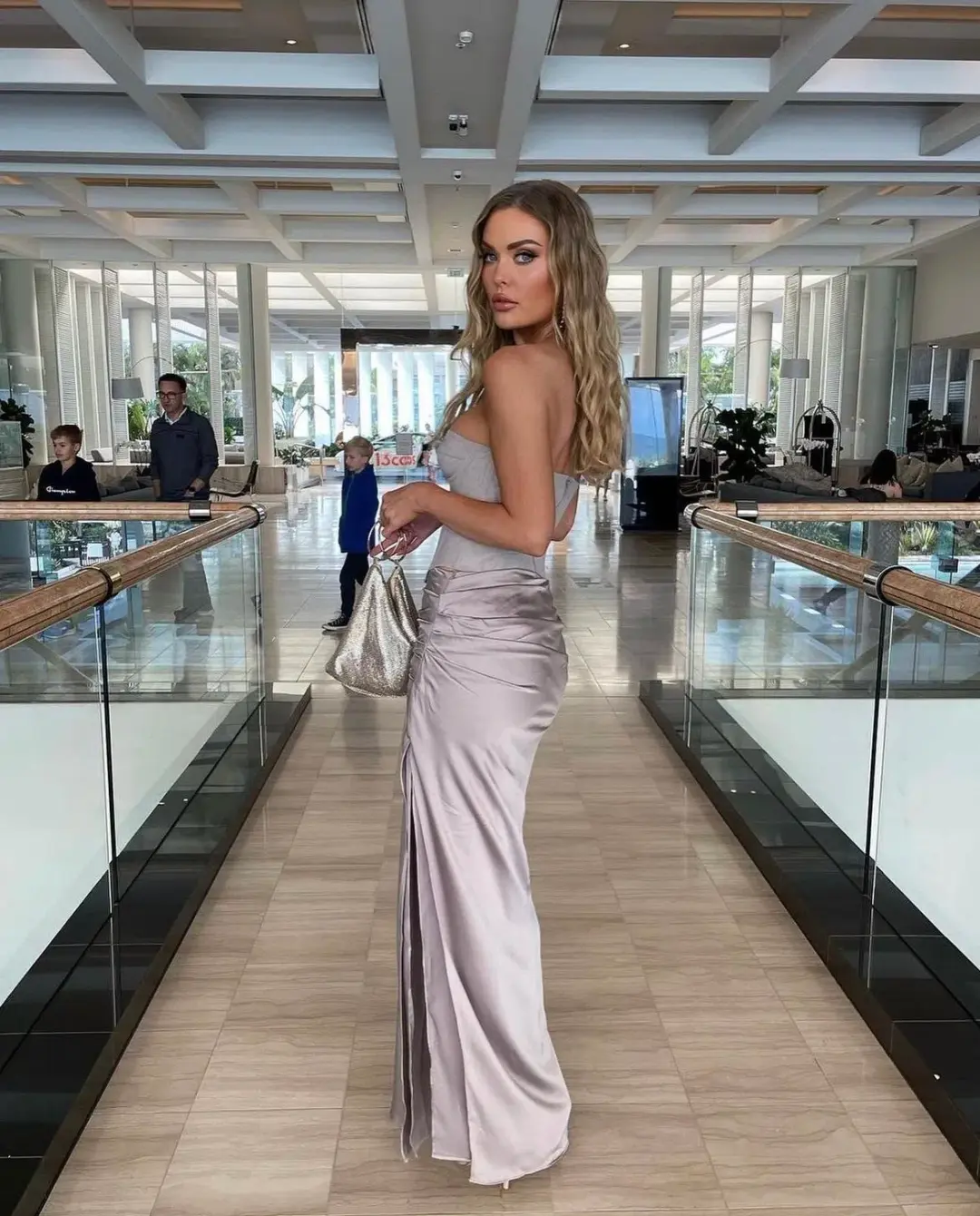 House Of CB Demi Corset Top and Jia Skirt Set Grey Size S / AU 8 for rent on The Volte - main image