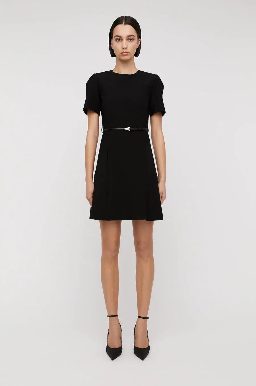 Scanlan Theodore Italian Milano Dress Black Size 12 - Image 1