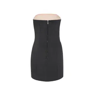 Auteur Talia Contrast Bust Dress Black & Shell Pink Size M/AU 10 - Image 3