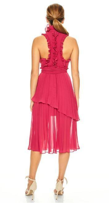 Talulah Jodi Dress Dark Pink Size 10  - Image 2