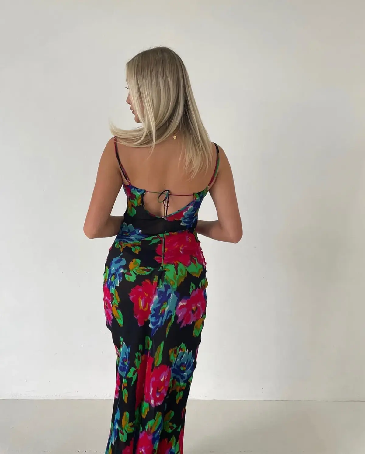 Rat & Boa Casablanca Dress Floral Size S/AU 8 - Image 4