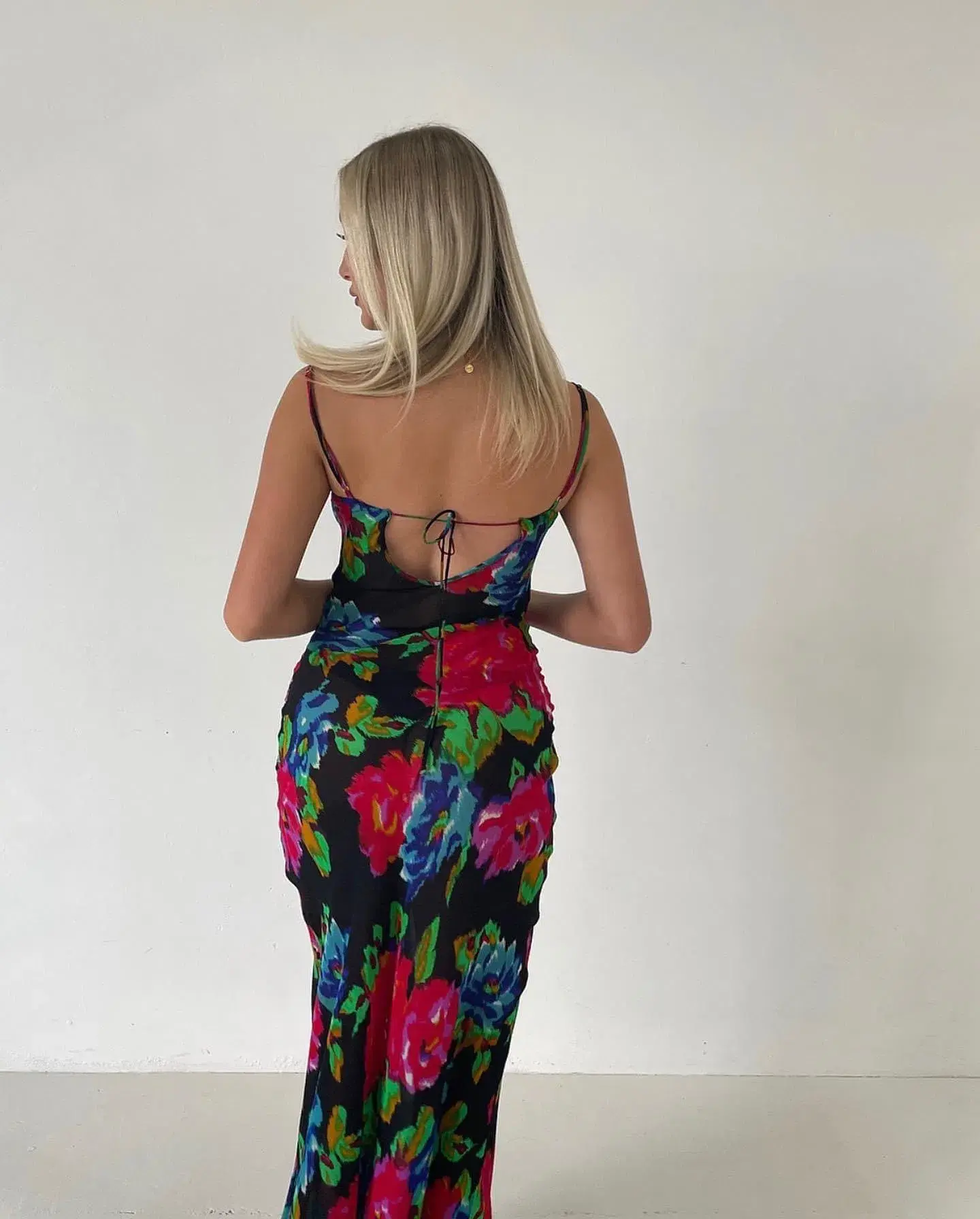 Rat & Boa Casablanca Dress Floral Size S/AU 8 - Image 4