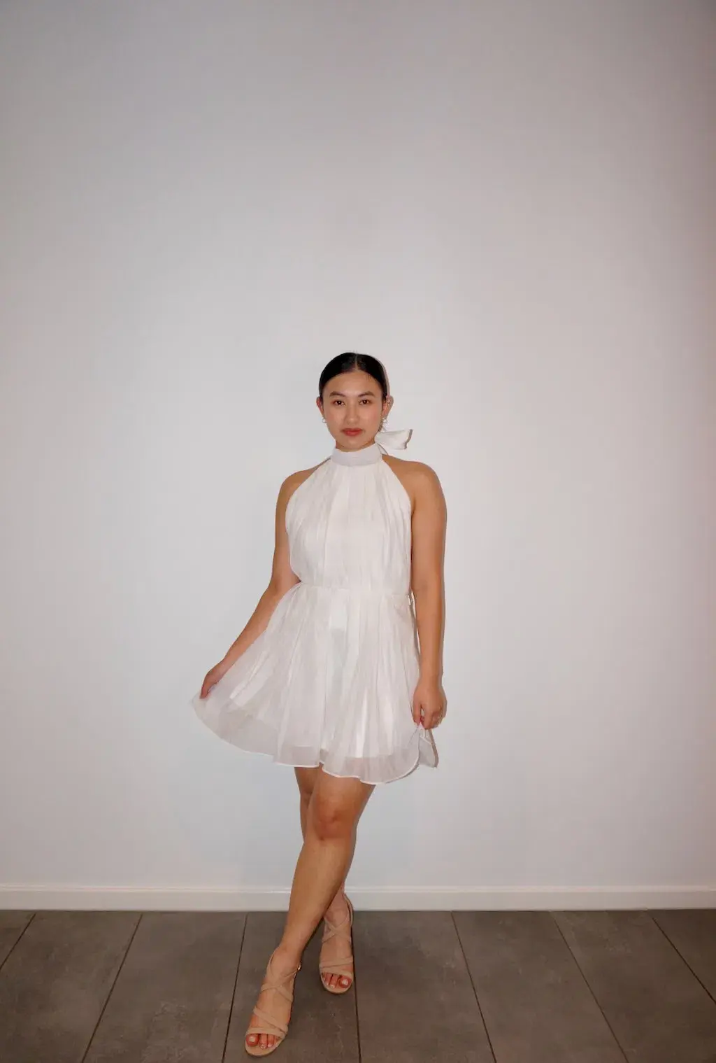 Calia Collection Rosalia Mini Dress White Size 8 - Image 1