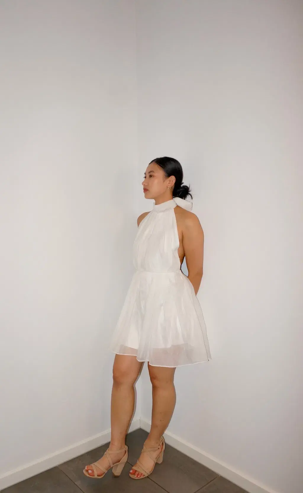 Calia Collection Rosalia Mini Dress White Size 10 - Image 2