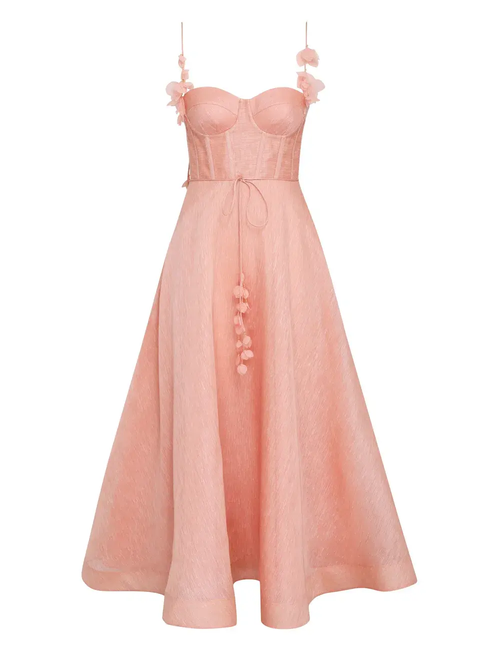 Zimmermann Wonderland Midi Corset Dress Size 8  - Image 3