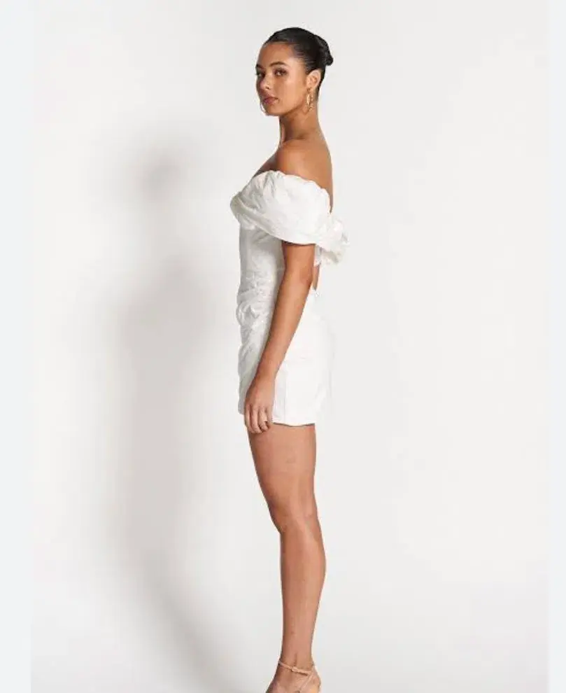 Sofia The Label Hailey Mini Dress in White Size XS / AU 6 - Image 4
