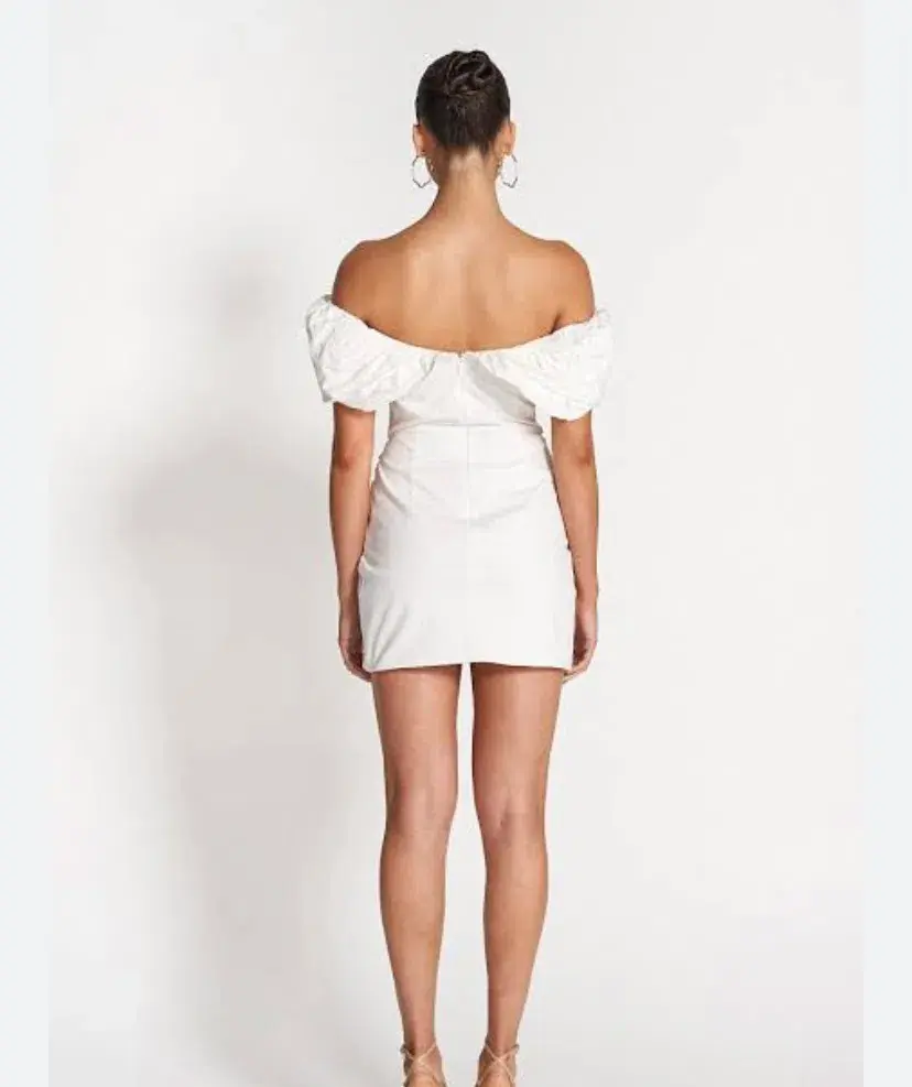 Sofia The Label Hailey Mini Dress in White Size XS / AU 6 - Image 3