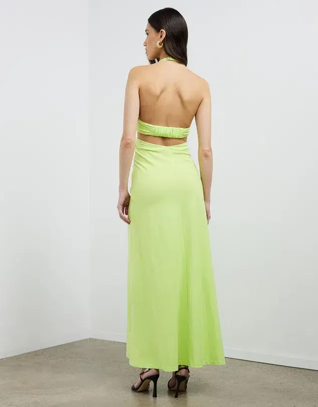Camila and Marc Zandar Maxi Dress Apple Sorbet Size 6 - Image 3