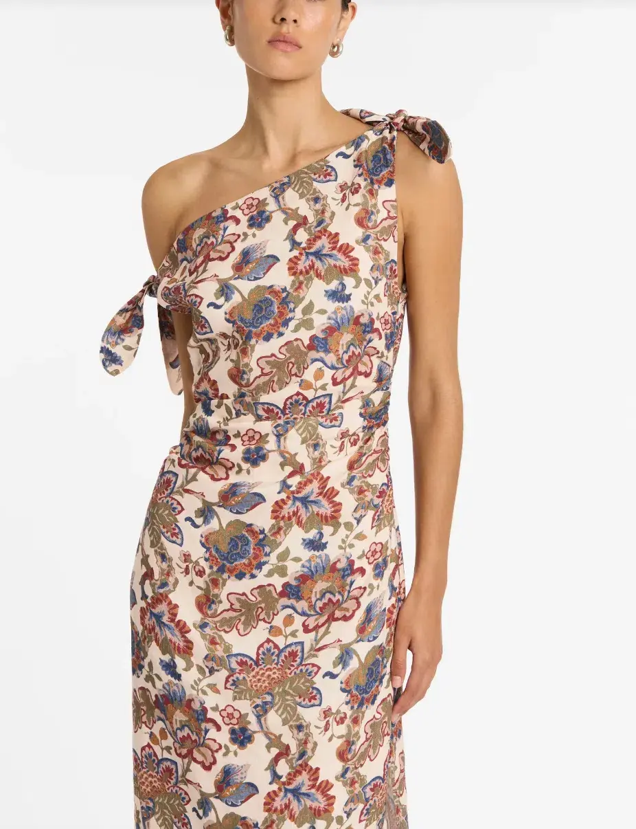 Sir The Label Bettina Off The Shoulder Dress Floral Size 2 / Au 10  - Image 4