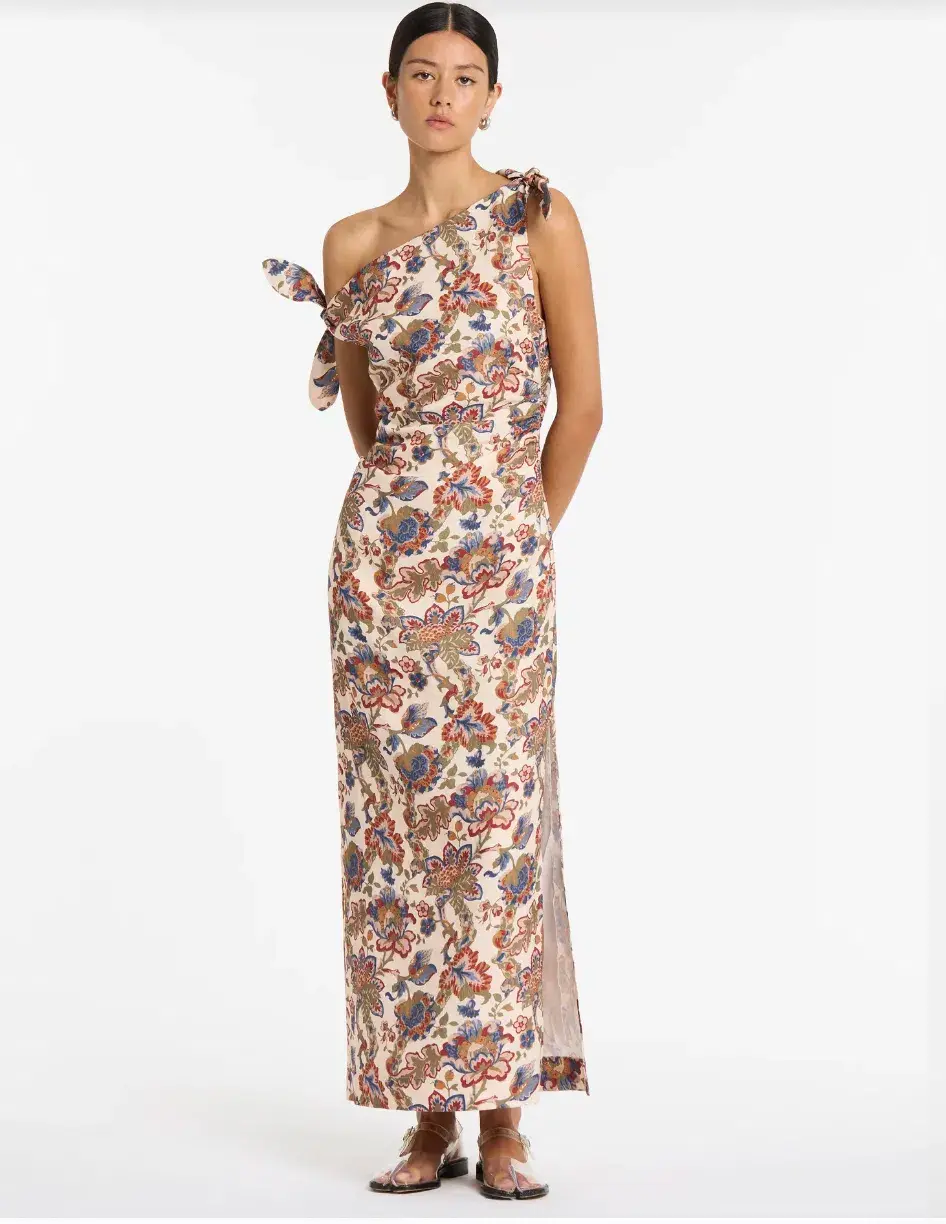 Sir The Label Bettina Off The Shoulder Dress Floral Size 2 / Au 10  - Image 1
