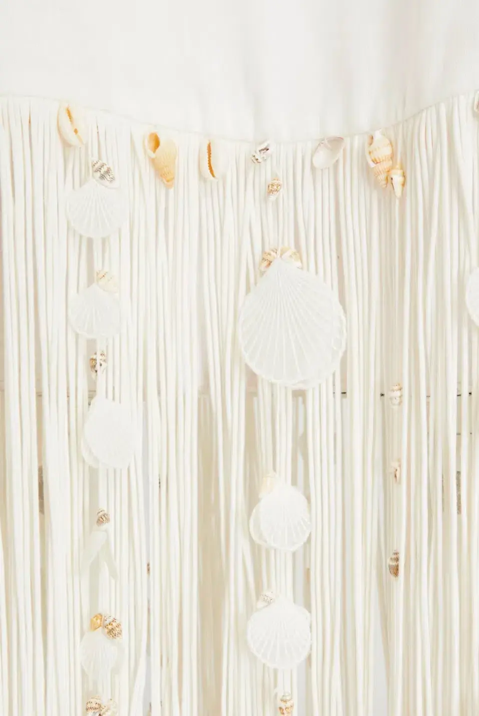 Zimmermann Postcard Fringed Embellished Linen Maxi Dress Ivory Size 0P / Au 6P for rent on The Volte - main image