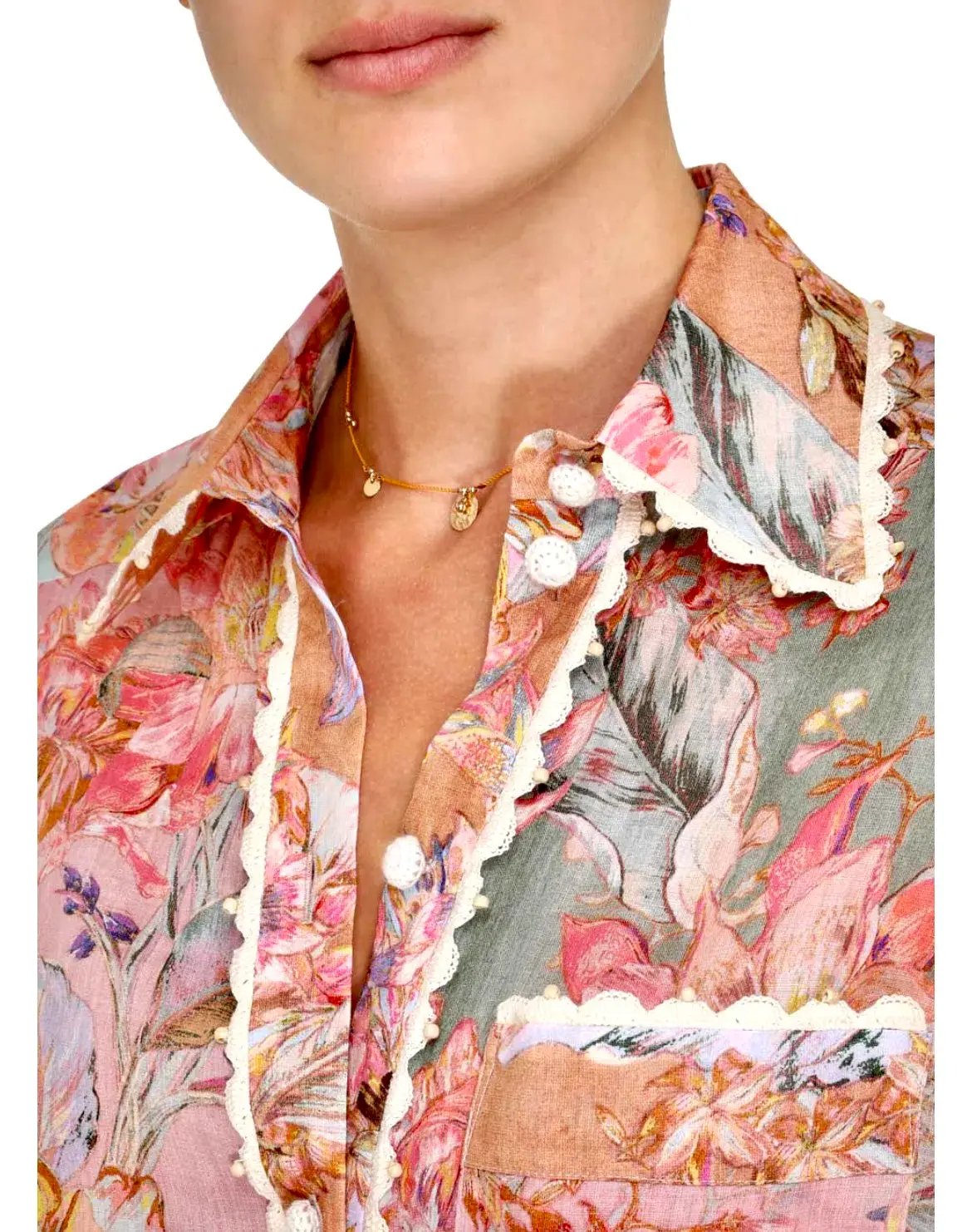 Zimmerman Cira Top and Pant Set Multi-colored Size 0P-1/ Au 6-10 - Image 3