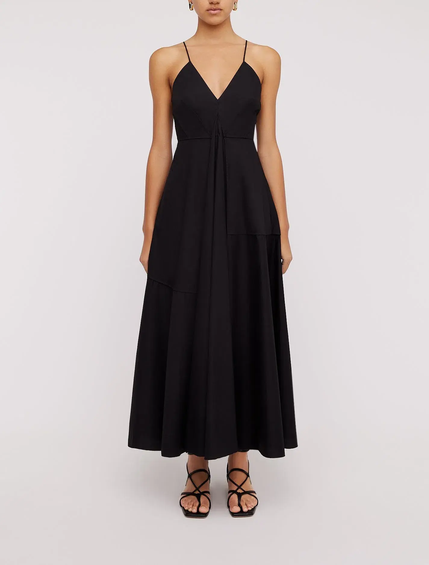 Scanlan Theodore Parachute Strappy Dress in Black Size AU 6  - Image 1