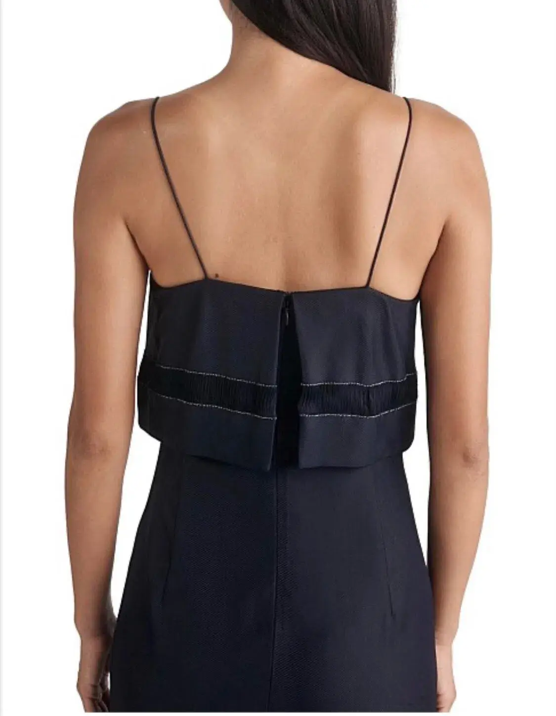 Dion Lee Float Slip Dress Navy Size AU 8 - Image 3