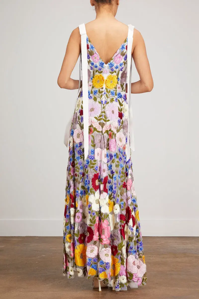 Rachel Gilbert Nya Gown Multi-colored Size 2 / AU 10 - Image 2