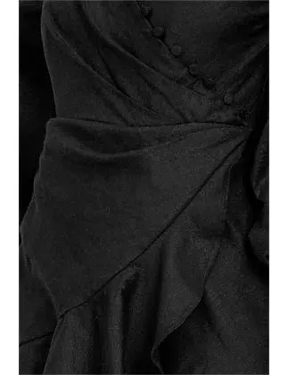 Significant Other Jasmine Short Sleeve Mini Dress Black Size AU 12 - Image 5