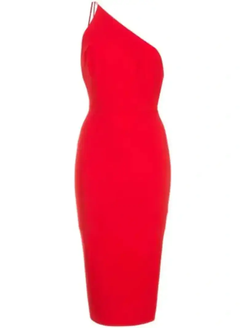 Alex Perry Rumer Dress Red Size 10 - Image 3