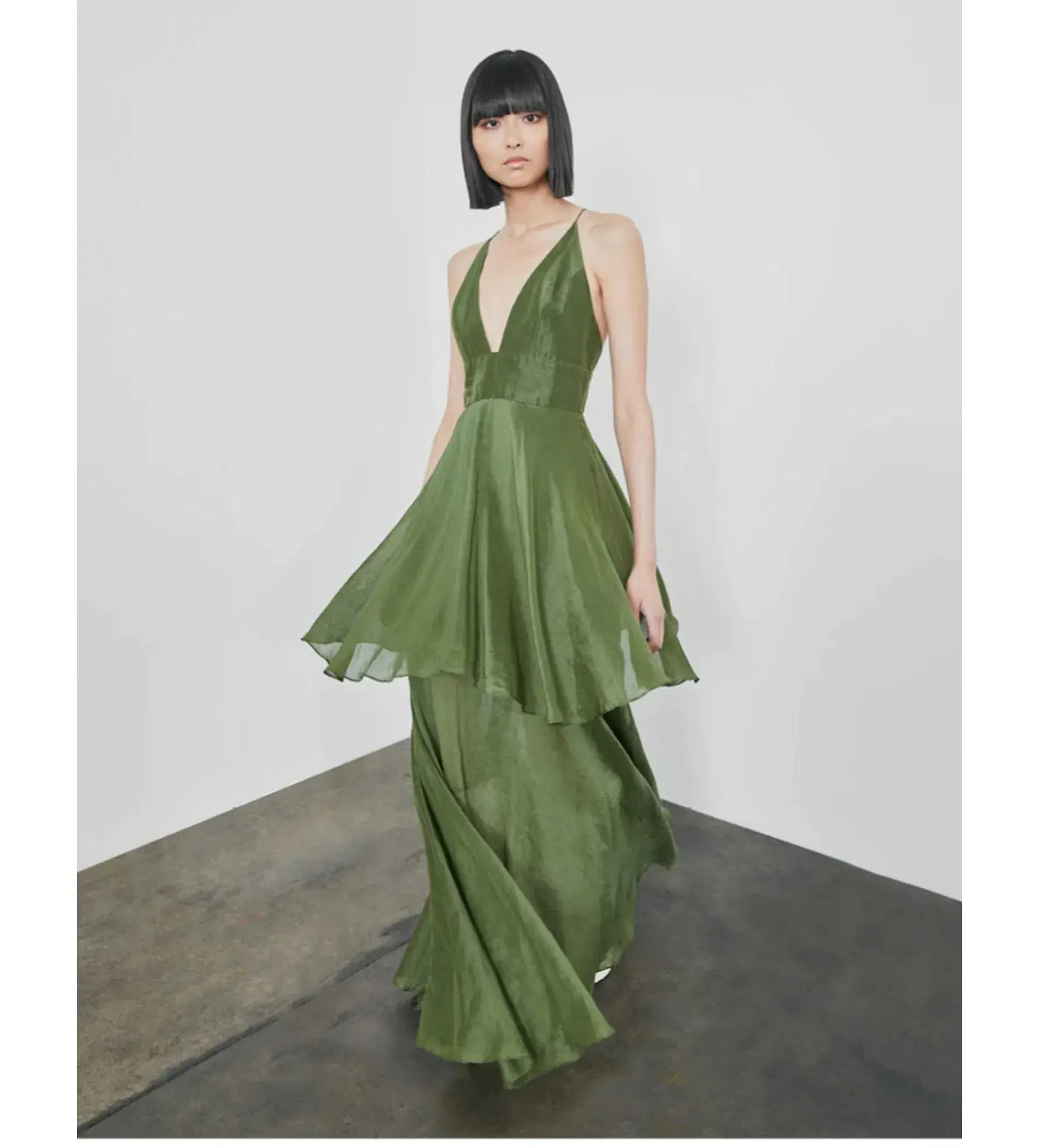 Ginger & Smart Eminence Gown Green Size 8  - Image 1