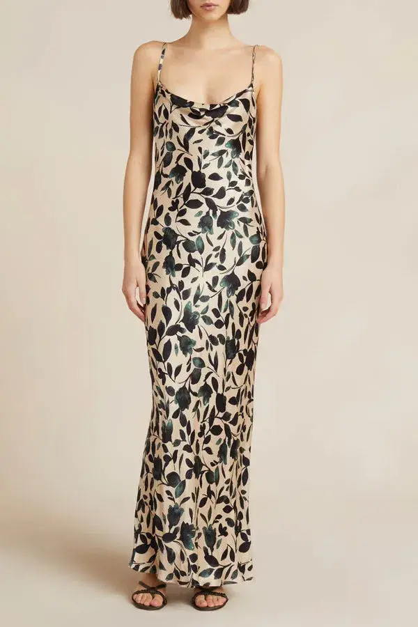 Bec & Bridge Silhouette Vine Maxi Dress Print Size 10 for rent on The Volte - main image