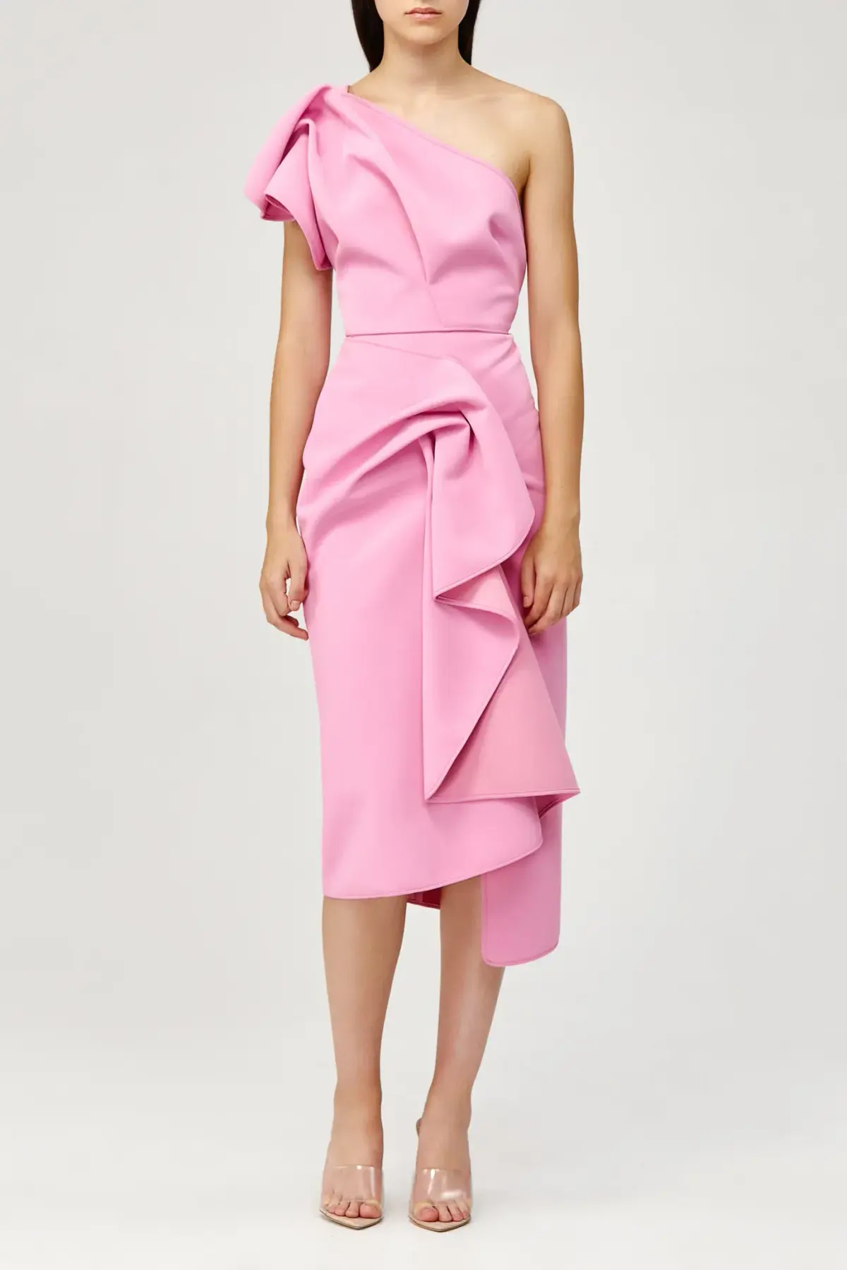 Acler Habana Bodice & Crawford Skirt Set Pink Size 8 - Image 1