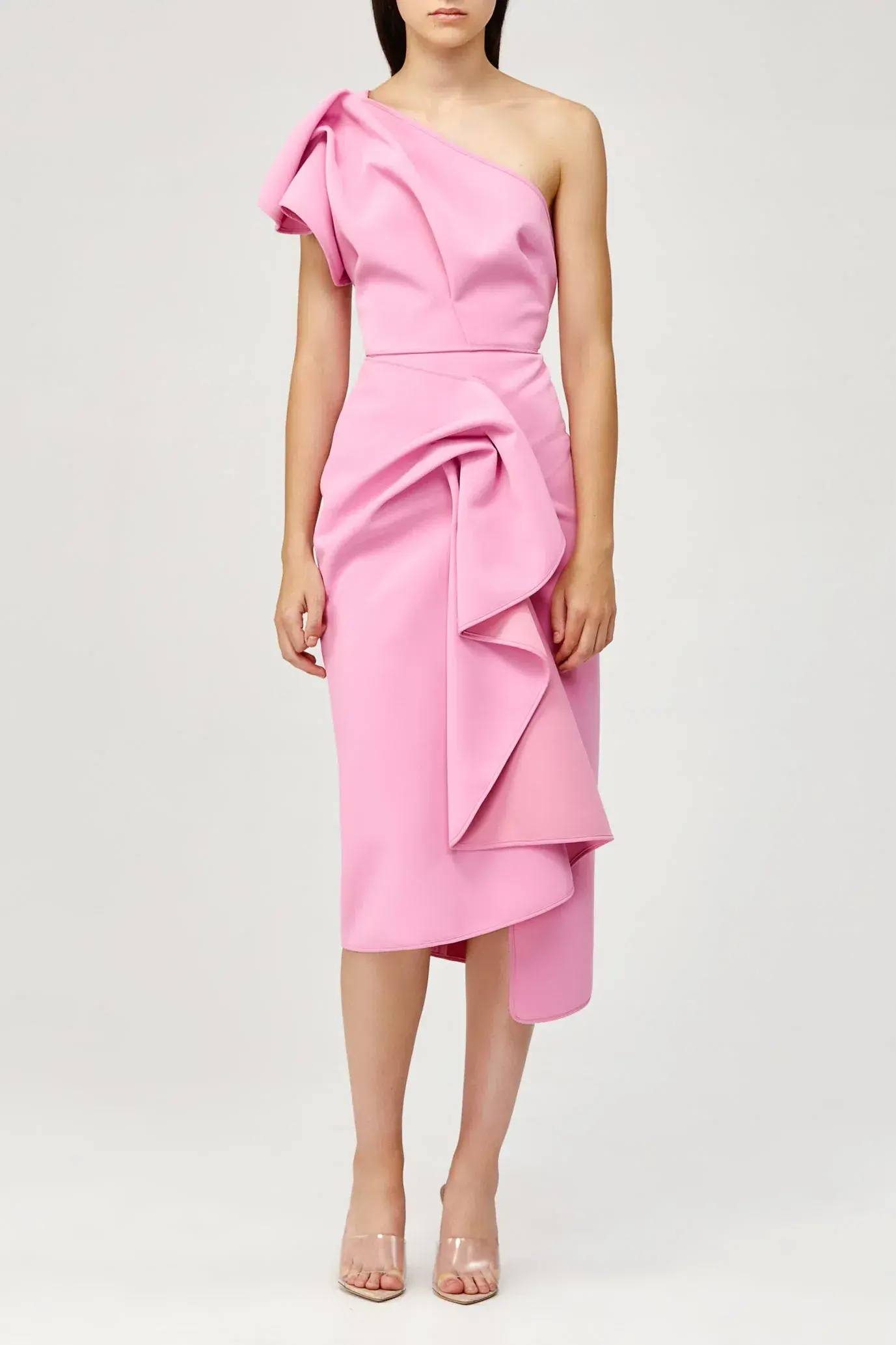 Acler Habana Bodice & Crawford Skirt Set Pink Size 8 - Image 1