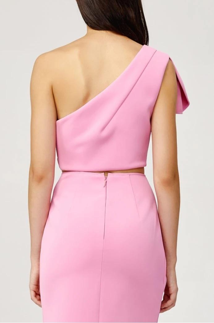 Acler Habana Bodice & Crawford Skirt Set Pink Size 8 - Image 3