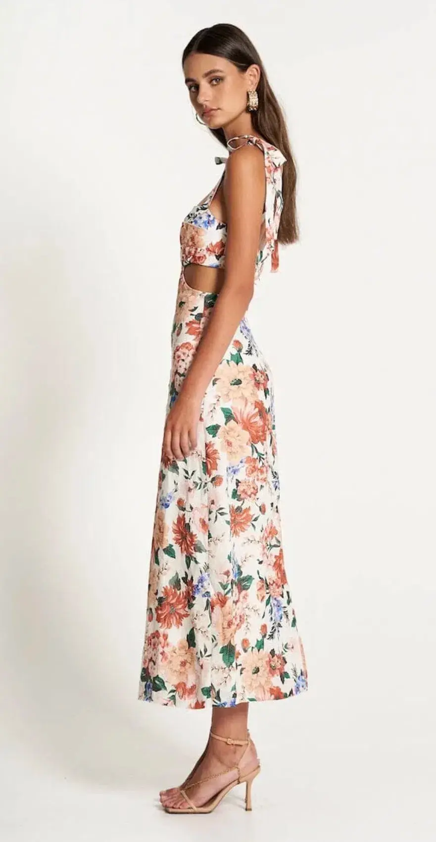 SOFIA THE LABEL - MIMI CUT OUT MIDI DRESS  - Image 1