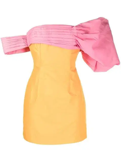 Rachel Gilbert Manuela Mini Dress Orange Size 0 / AU 6 - Image 3