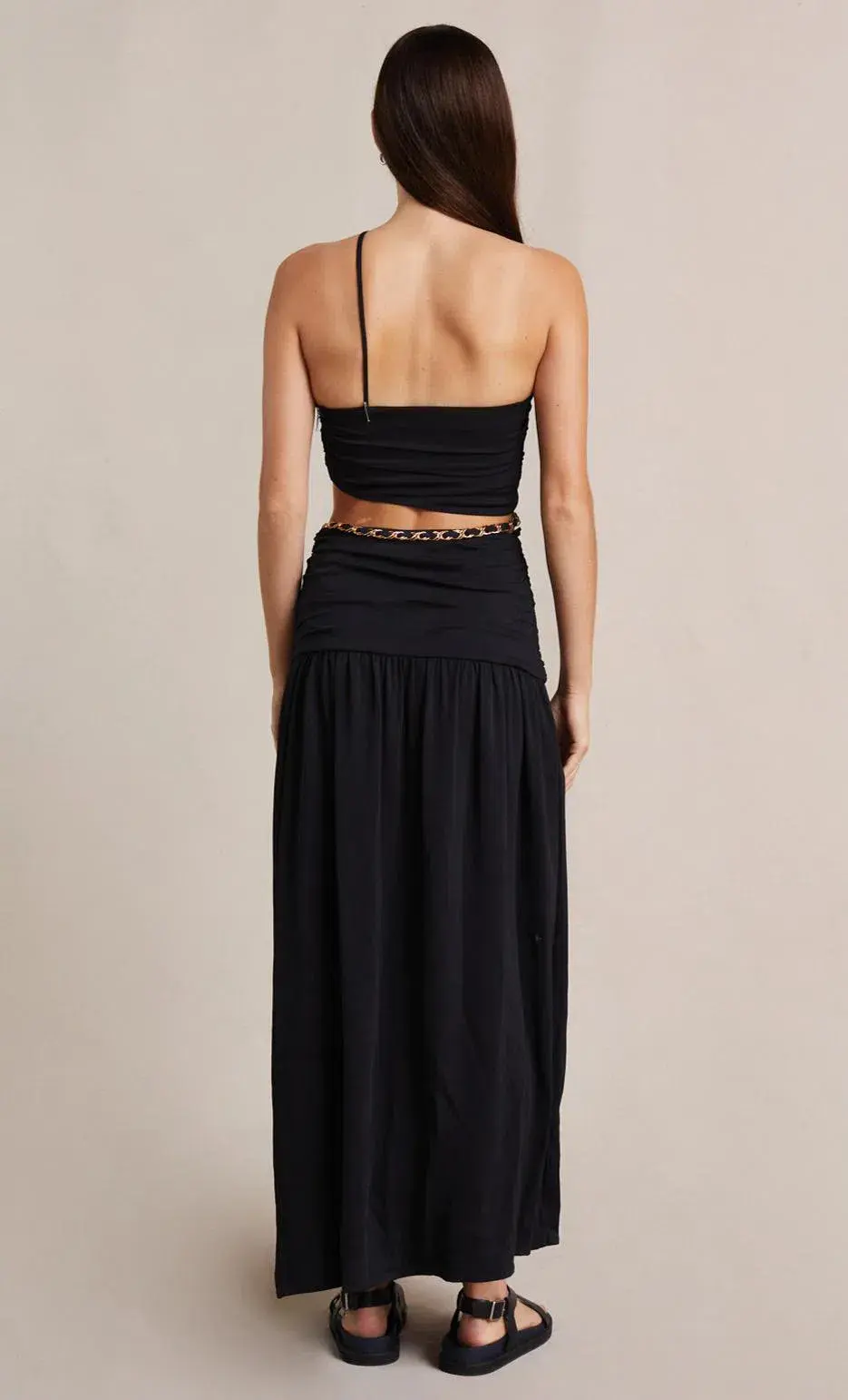  Bec & Bridge Modern Romance Maxi Dress Black Size 8  - Image 3