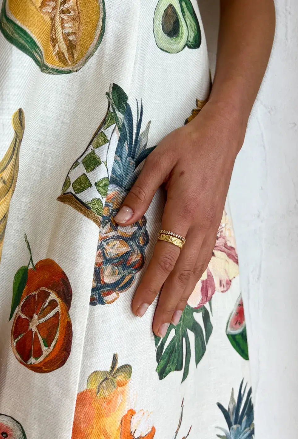 Alemais Theo Midi Dress Multi Size 10 for rent on The Volte - main image