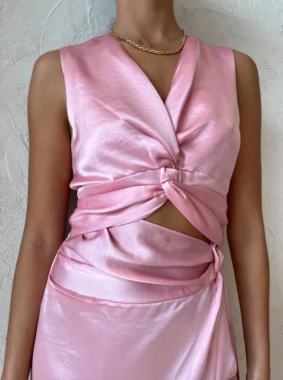 Anna Quan Violeta Dress in Rosa Size 6 - Image 2