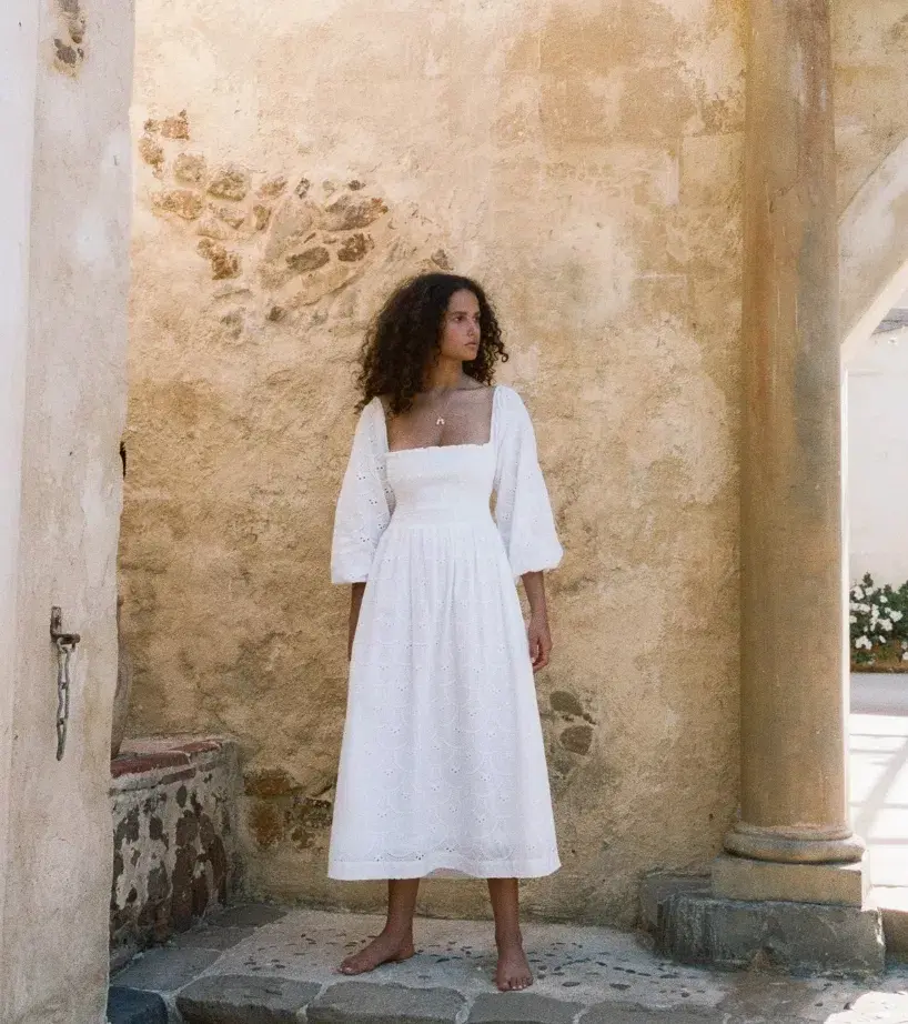 Palm Noosa Goodall Dress White Size 10 - Image 7