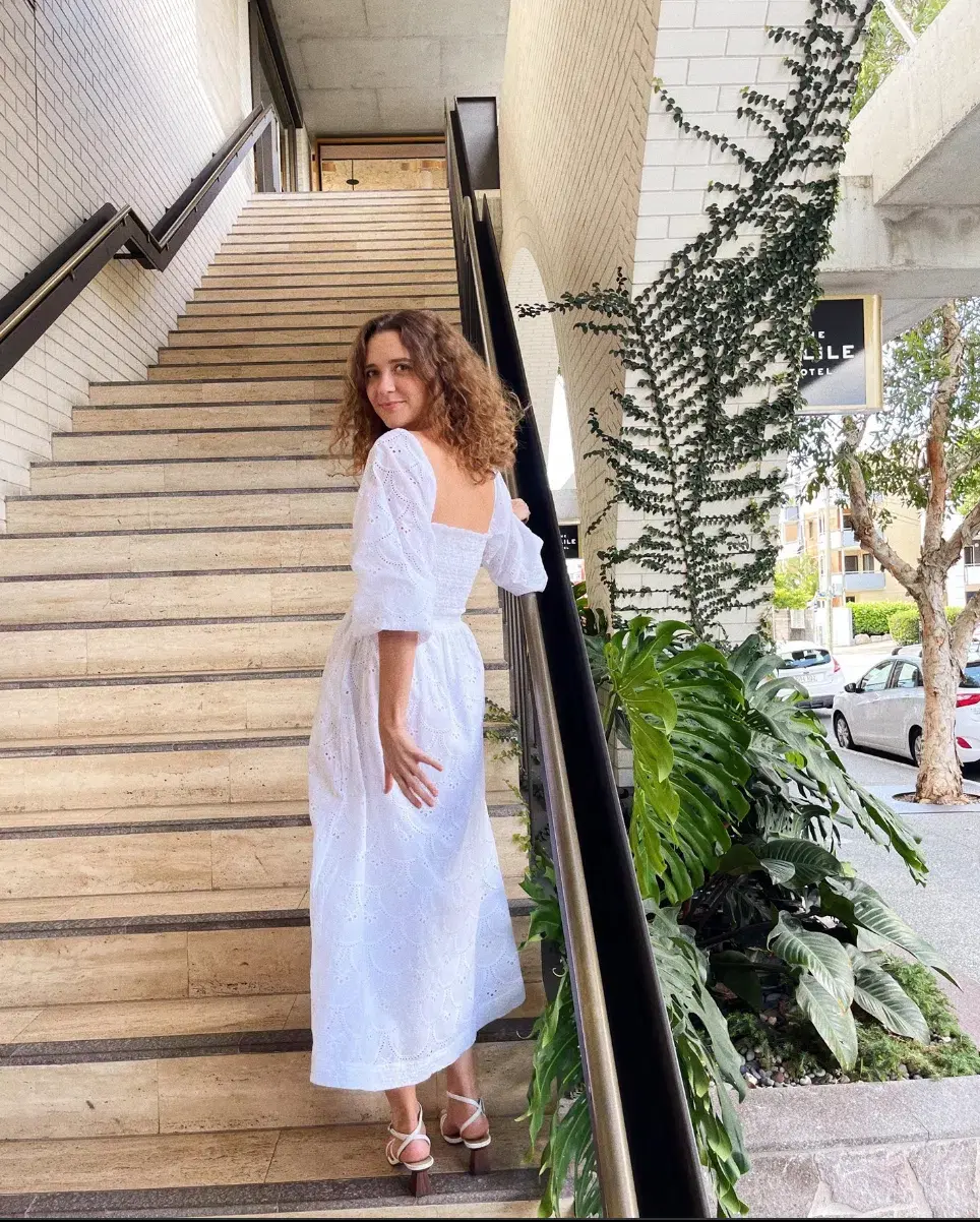 Palm Noosa Goodall Dress White Size 10 - Image 8