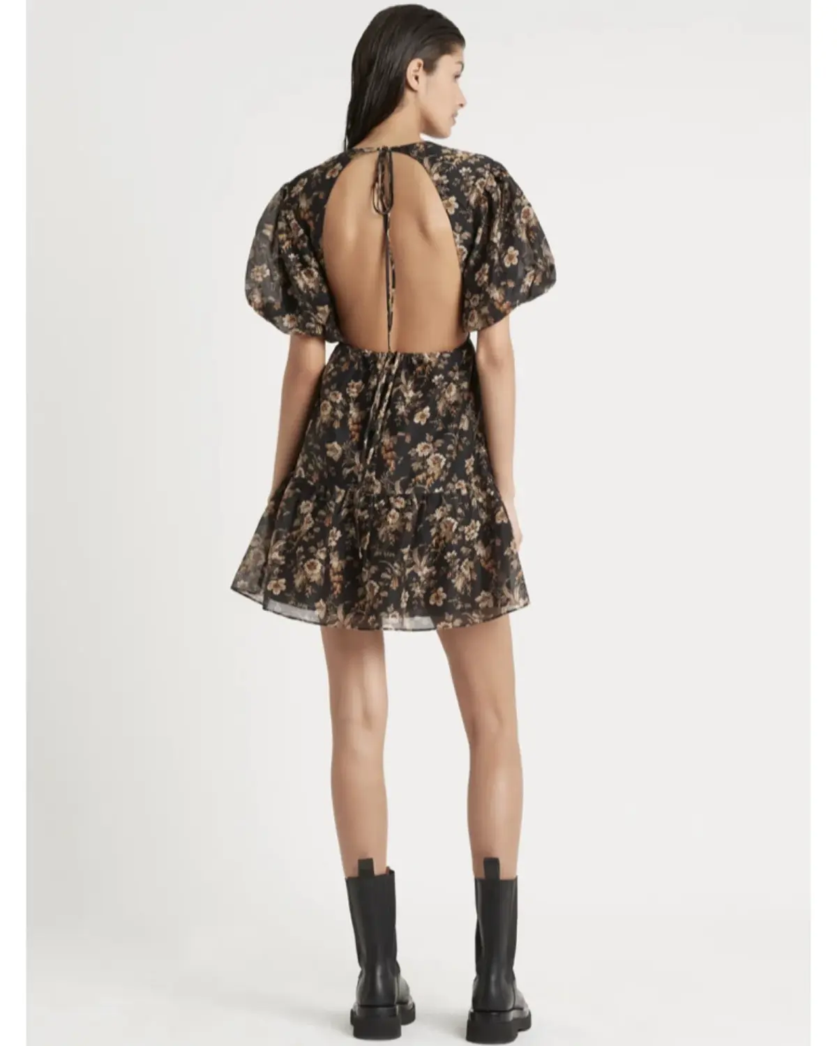 Sir the Label Amerie Open back Mini Brown Size 3 / AU 12 - Image 2