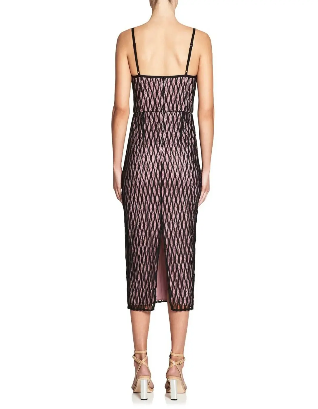 Manning Cartell Womens Pencil Dress Ropes & Cords Blaconette Lace Size 10 for rent on The Volte - main image