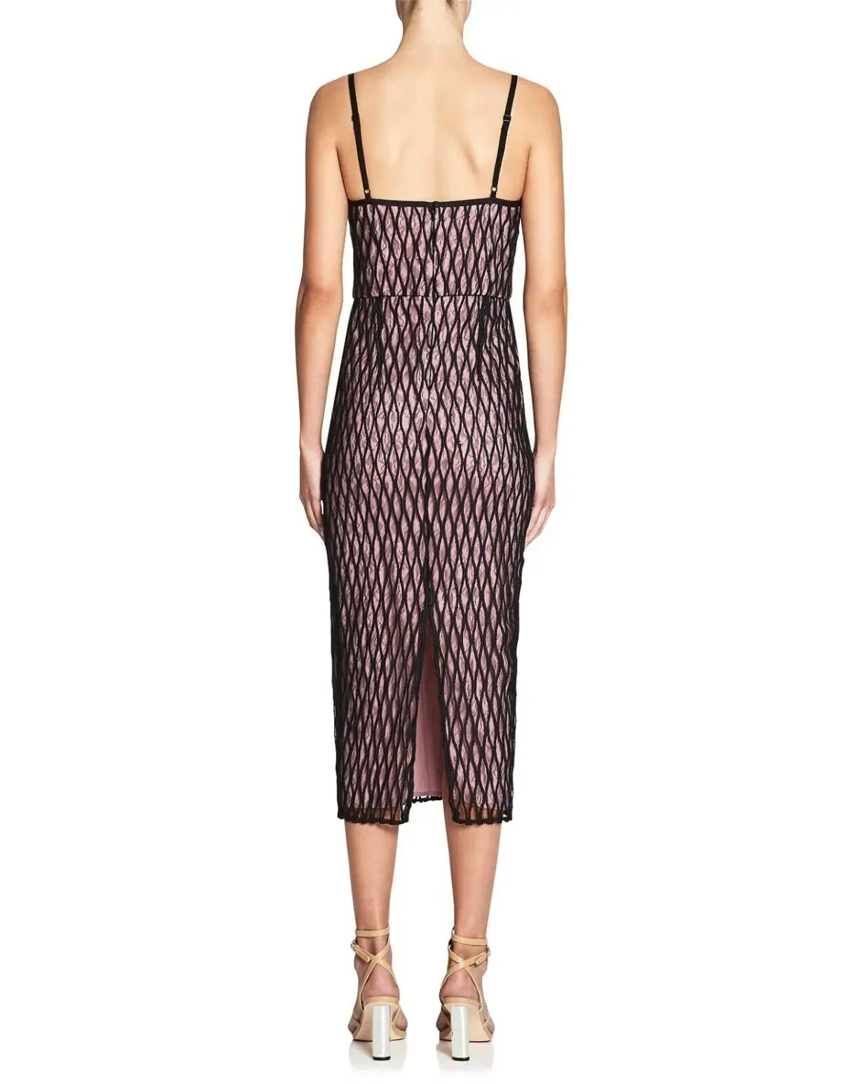Manning Cartell Womens Pencil Dress Ropes & Cords Blaconette Lace Size 10 - Image 3