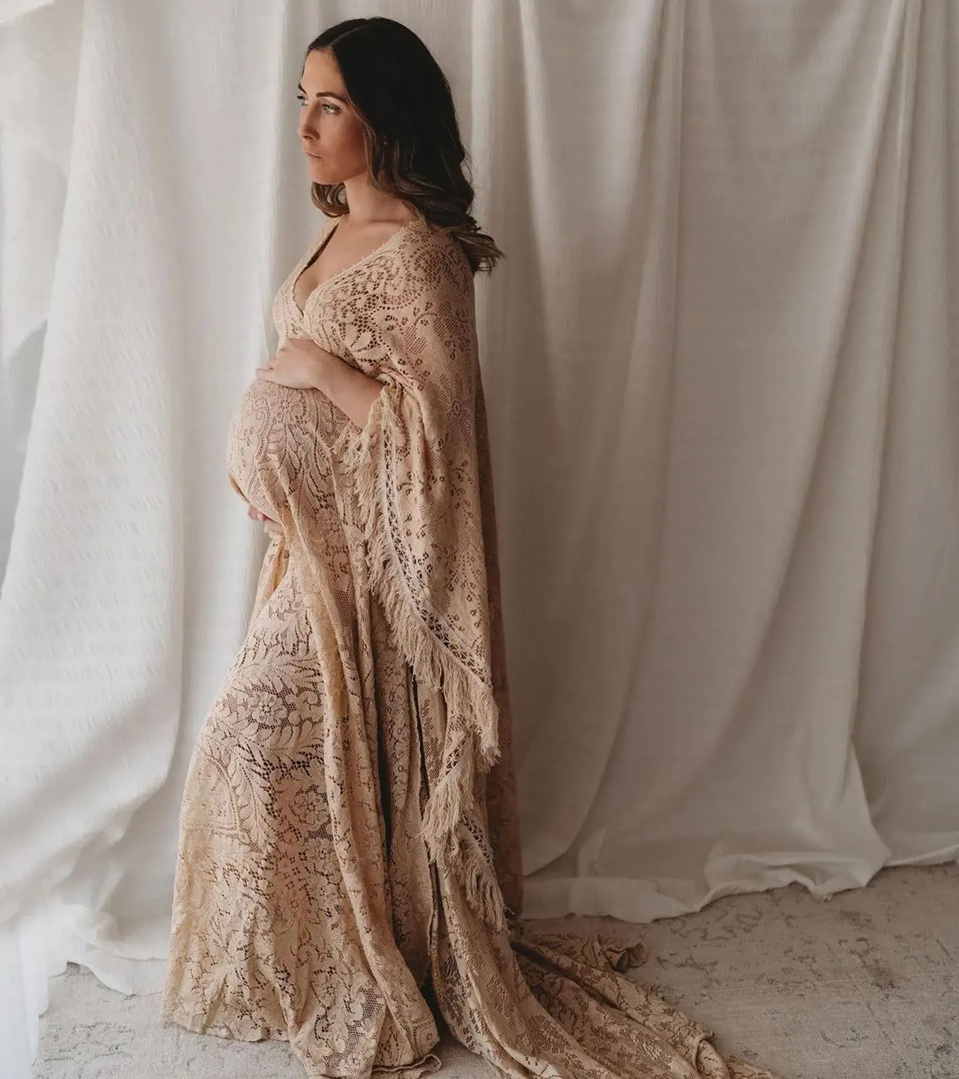 We Are Reclamation Magic Maker Gown Dark Ivory One Size - Image 6