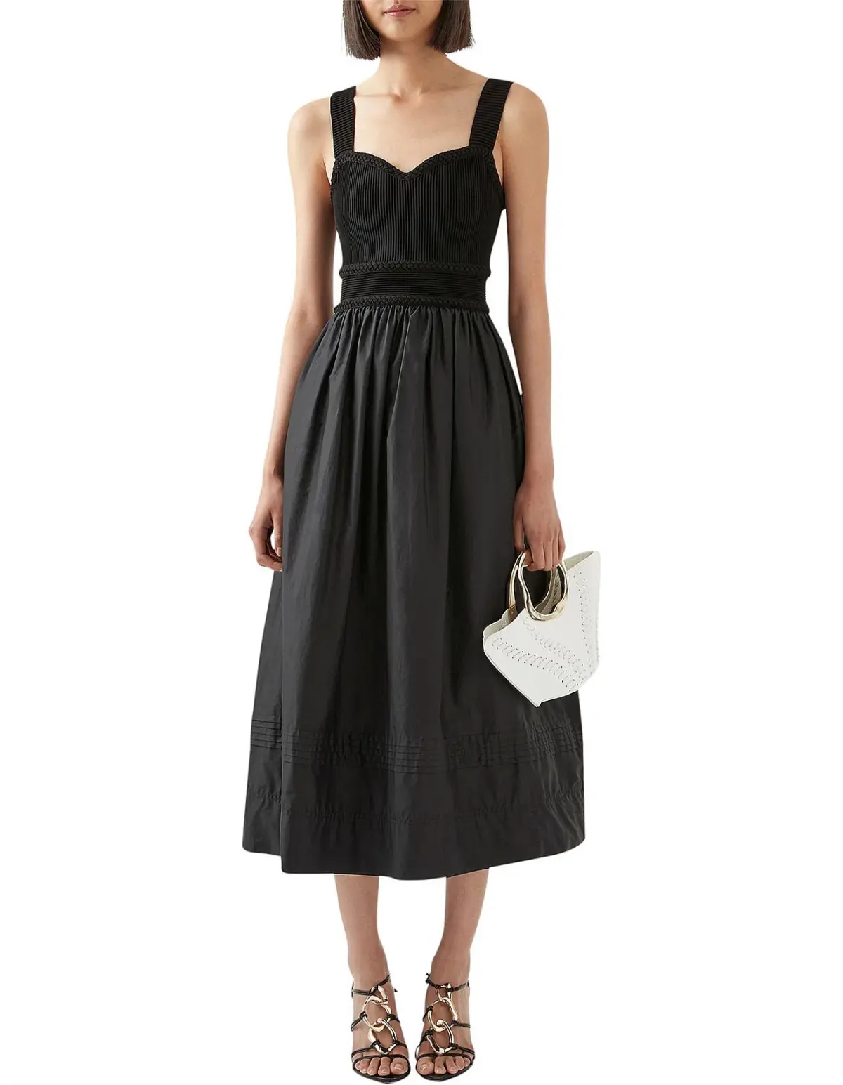 Aje Romarin Dress Black Size M/AU 10 - Image 1