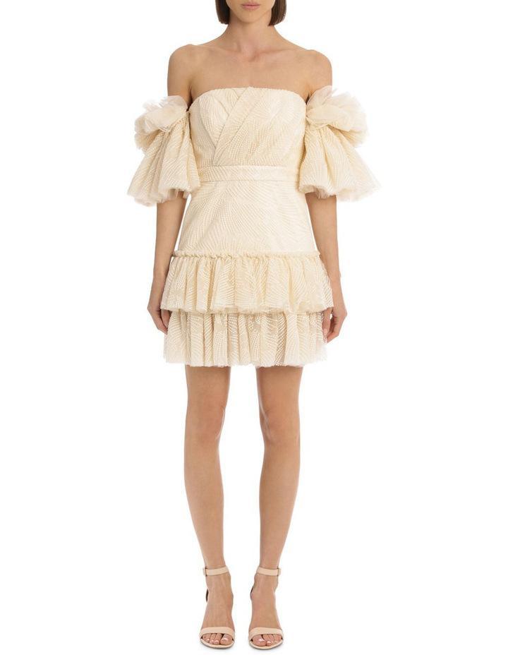 Acler Cooper Dress Cream Size AU 10 for rent on The Volte - main image