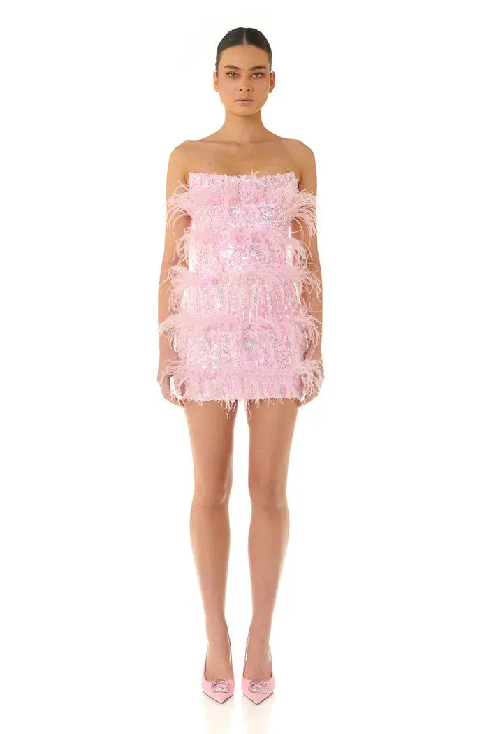 Eliya the Label Tiffany Dress Pink Size XL / AU 12 - Image 1
