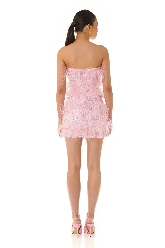Eliya the Label Tiffany Dress Pink Size XL / AU 12 - Image 3